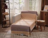 Canyon Cover - Dark Beige with Brown Borders